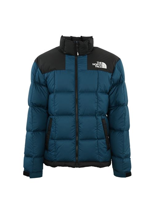 Giacca piumino Lhotse in tessuto tecnico blu e nero The North Face | NF0A3Y231NO1